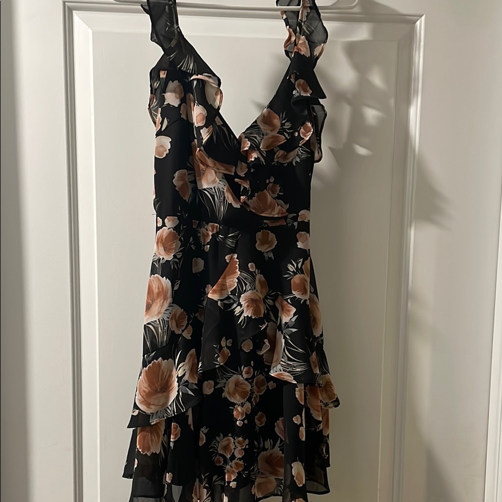 Floral Ruffle Dress